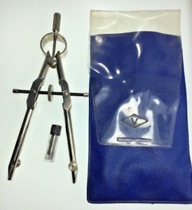 274x300 V Vintage Compass Drafting Drawing Made In West Germany W Leads - Vintage Compass Drawing