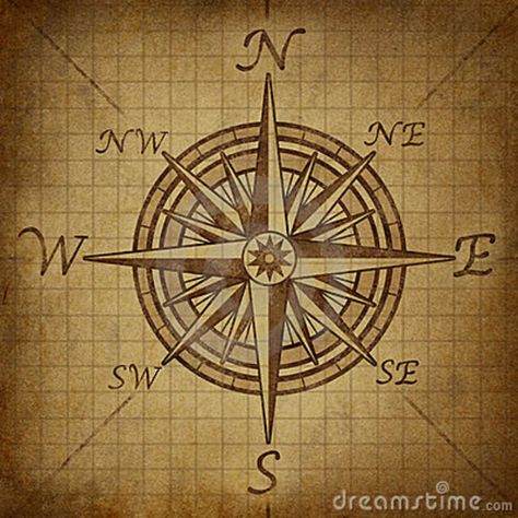 474x474 antique compass rose compass rose with old vintage tattoos - Vintage Compass Drawing