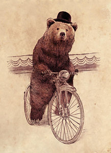 218x300 Vintage Bicycle Drawings Fine Art America - Vintage Drawings