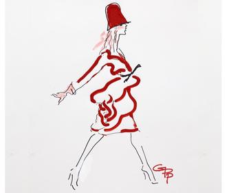 336x280 See A Treasure Trove Of Vintage Fashion Illustrations That Are - Vintage Fashion Drawings