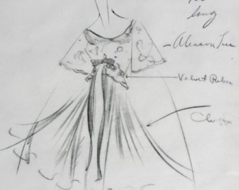 Vintage Fashion Drawings at PaintingValley.com | Explore collection of ...