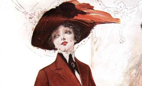 572x350 vintage fashion printables vintage fangirl - Vintage Fashion Drawings