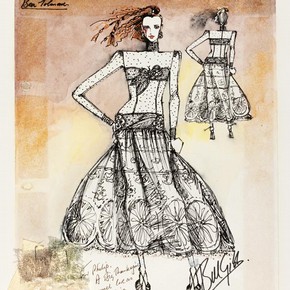 Vintage Fashion Drawings at PaintingValley.com | Explore collection of ...