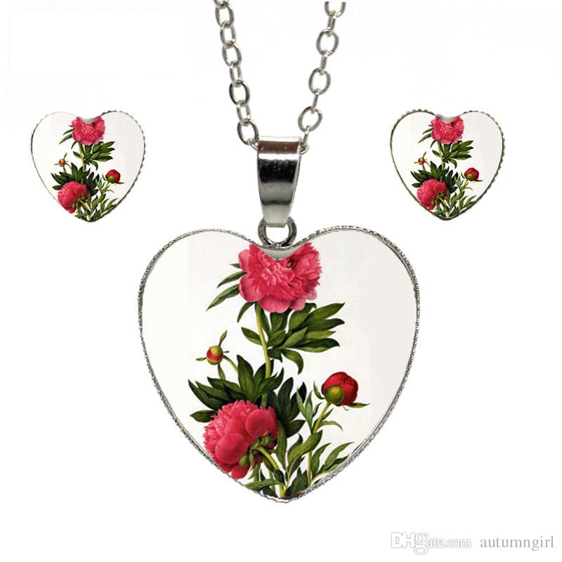 800x800 New Fashion Vintage Peony Flowers Drawing Photos Heart - Vintage Flower Drawing