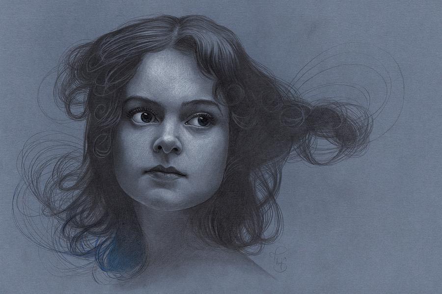 900x599 Vintage Girl - Vintage Girl Drawing