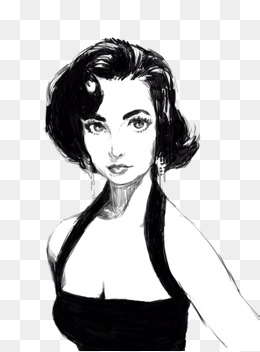 260x352 Vintage Girl Png, Vectors, And Clipart For Free Download - Vintage Girl Drawing