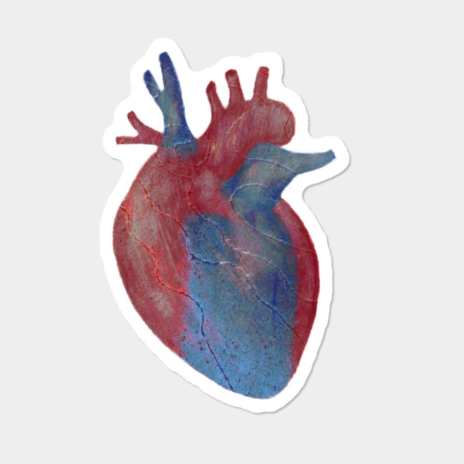 Vintage Heart Drawing