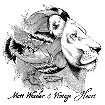 355x355 Matt Vintage Heart Wheeler - Vintage Heart Drawing