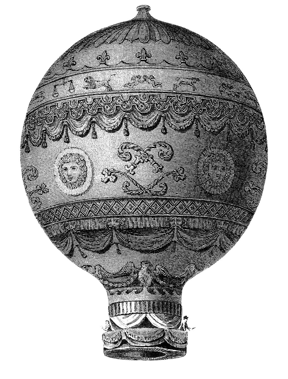 1139x1500 home comforts laminated poster hot air balloon vintage - Vintage Hot Air Balloon Drawing