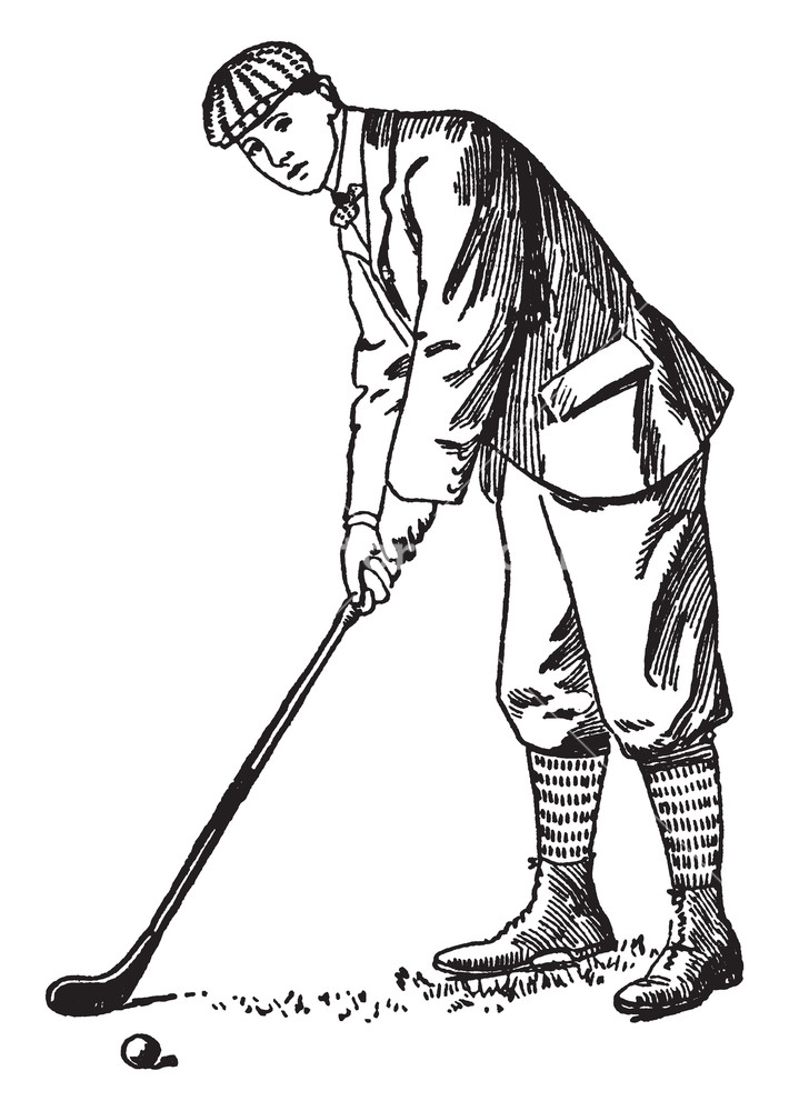 710x1000 In This Picture It Looks Like A Baseball Bat, A Tennis Racket, All - Vintage Line Drawings