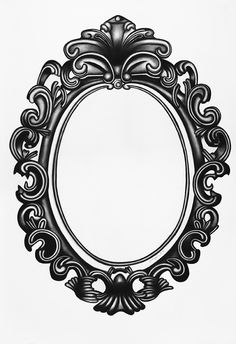 236x344 Vintage Hand Mirror Draw - Vintage Mirror Drawing