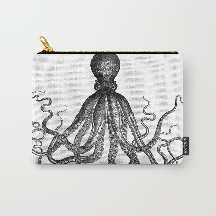 Vintage Octopus Drawing