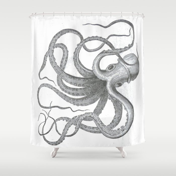 700x700 vintage nautical steampunk octopus kraken sea monster steampunk - Vintage Octopus Drawing