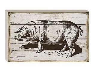310x236 pig farm decoration wayfair - Vintage Pig Drawing