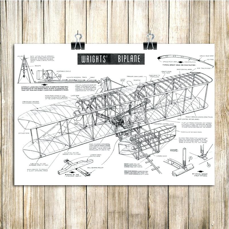 800x800 home structure drawing vintage plane structure drawing paper retro - Vintage Plane Drawing