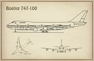 300x196 Vintage Plane Drawings Fine Art America - Vintage Plane Drawing