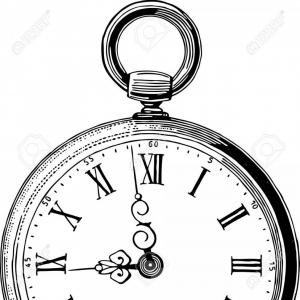 300x300 antique pocket watch vector vintage engraved lazttweet - Vintage Pocket Watch Drawing
