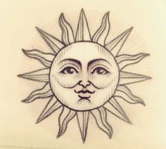 236x212 Vintage Clip Art - Vintage Sun Drawing