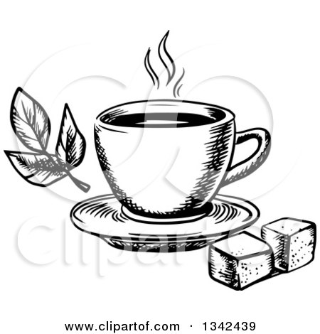 450x470 drawn tea cup vintage teacup - Vintage Tea Cup Drawing
