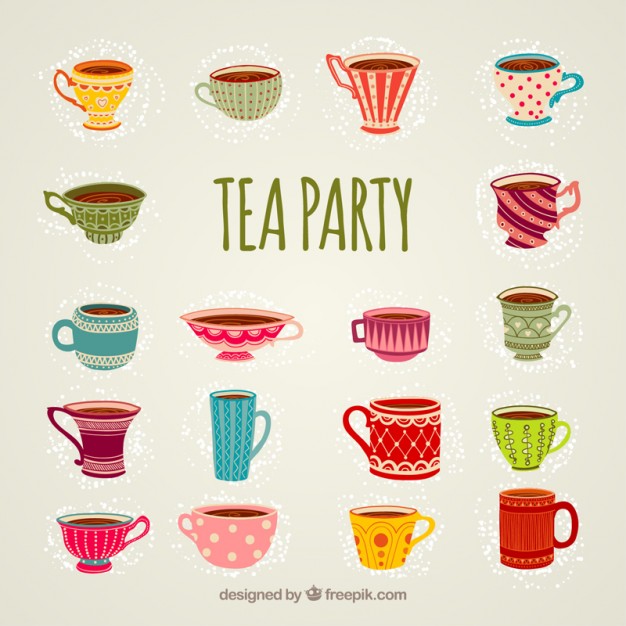 626x626 Teacup Vectors, Photos And Free Download - Vintage Tea Cup Drawing