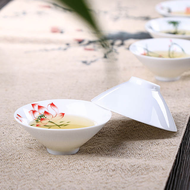 640x640 online shop china kung fu tea set cups porcelain tea bowl tea cup - Vintage Teacup Drawing