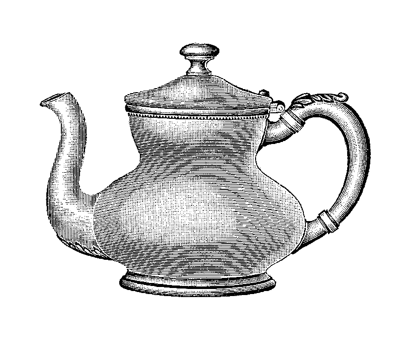 Vintage Teapot Drawing at PaintingValley.com | Explore collection of ...