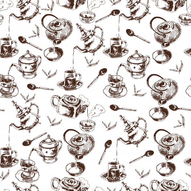 626x626 teapot vectors, photos and free download - Vintage Teapot Drawing