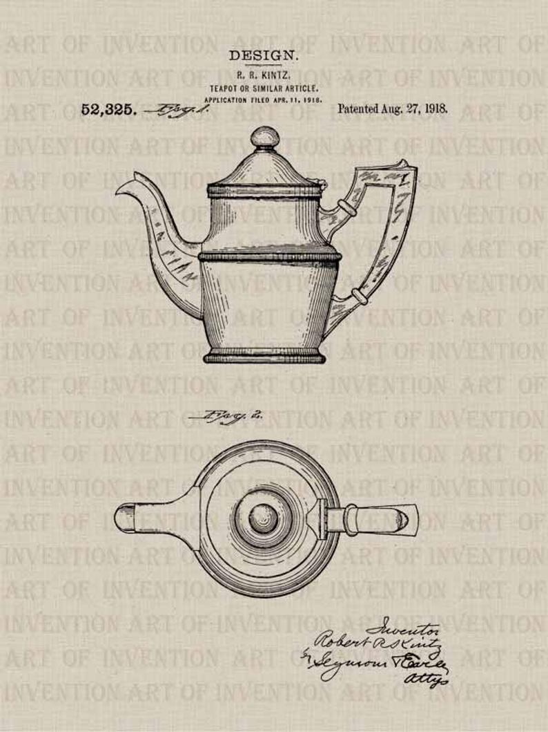 Vintage Teapot Drawing at Explore collection of