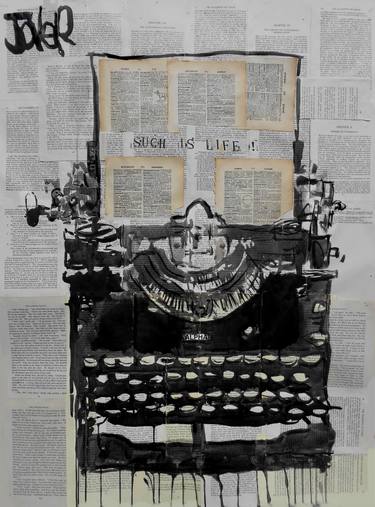375x507 vintage typewriter - Vintage Typewriter Drawing