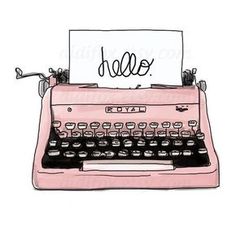236x236 best vintage typewriters images typewriter, writing - Vintage Typewriter Drawing
