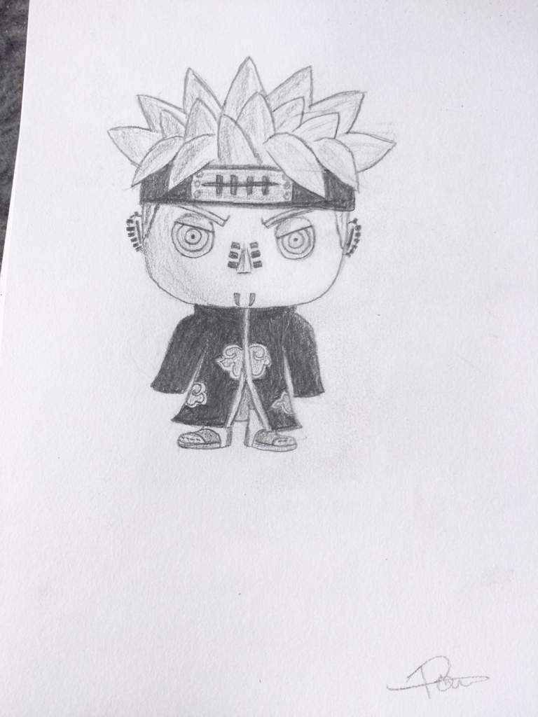 768x1024 pain pop vinyl drawing - Vinyl Drawing