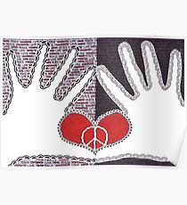 210x230 no violence drawing posters redbubble - Violence Drawing