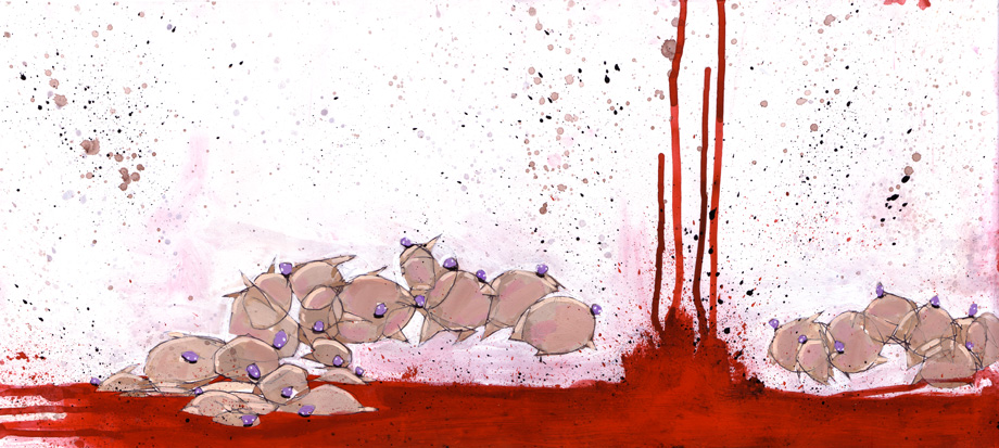 920x413 drawing on violence - Violence Drawing