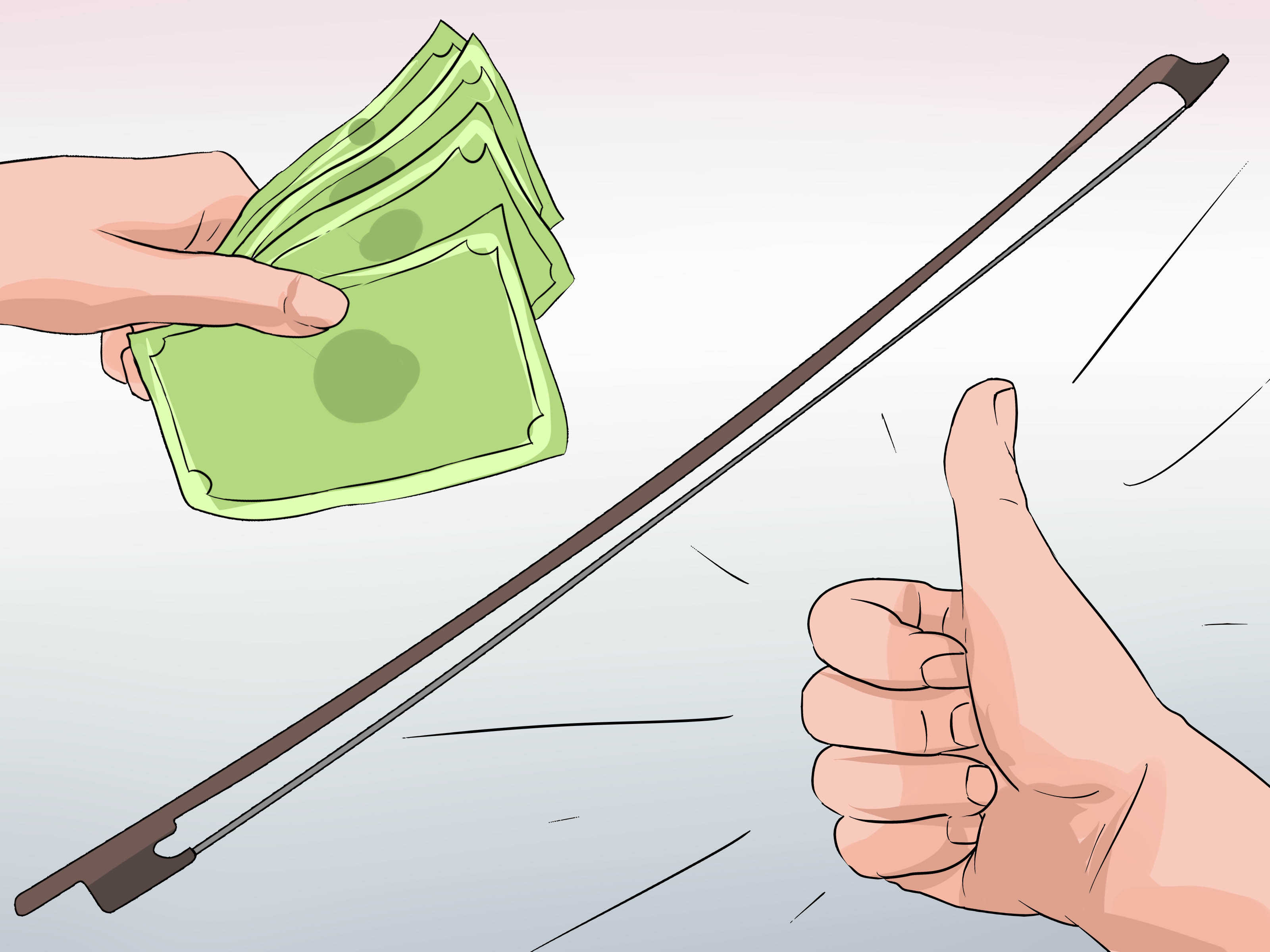 3200x2400 Ways To Buy A Violin Bow - Violin Bow Drawing