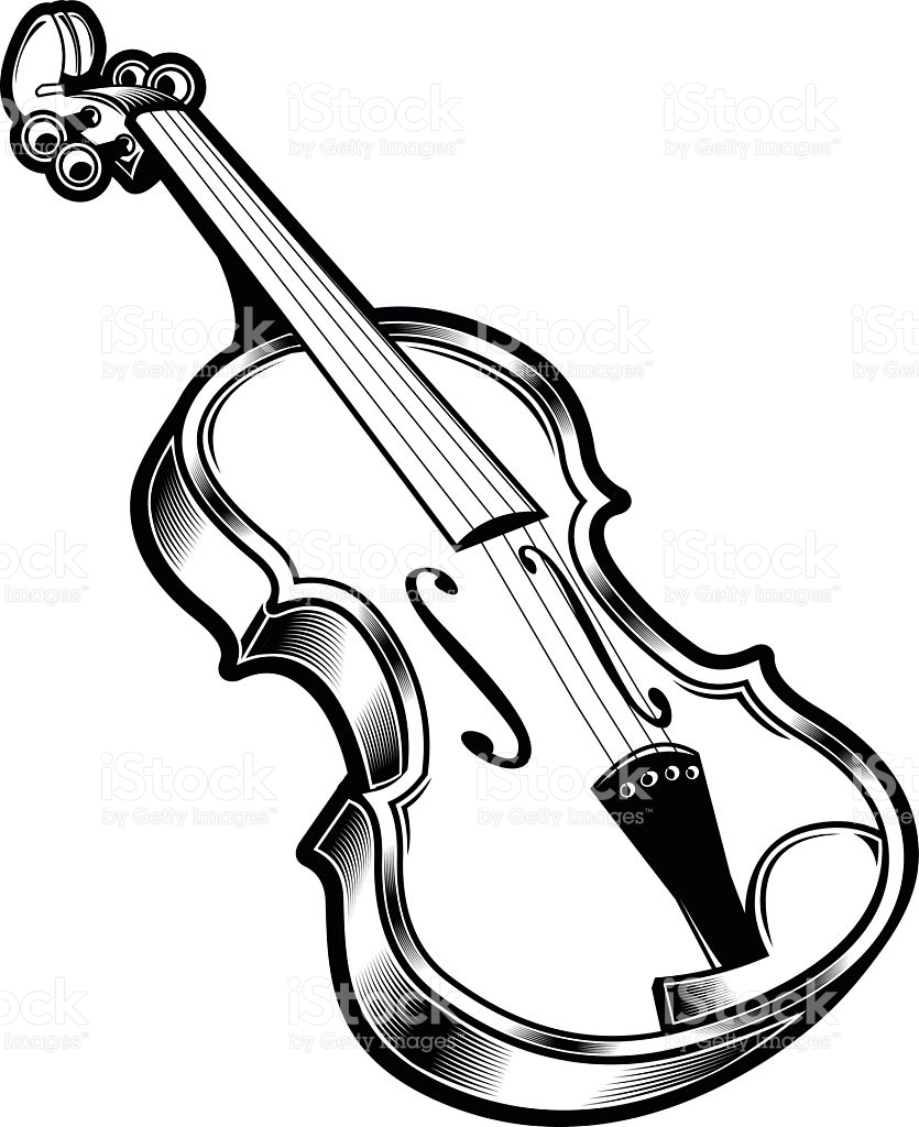 Violin Line Drawing at Explore collection of