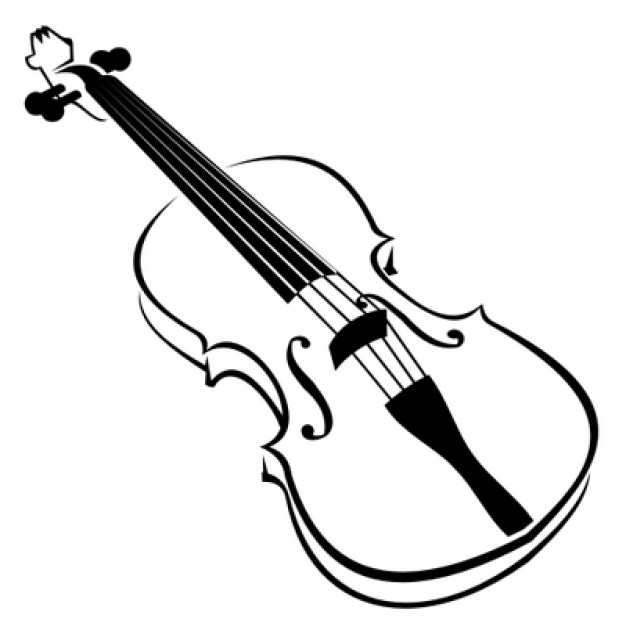 626x626 Violin Vectors, Photos And Free Download - Violin Line Drawing