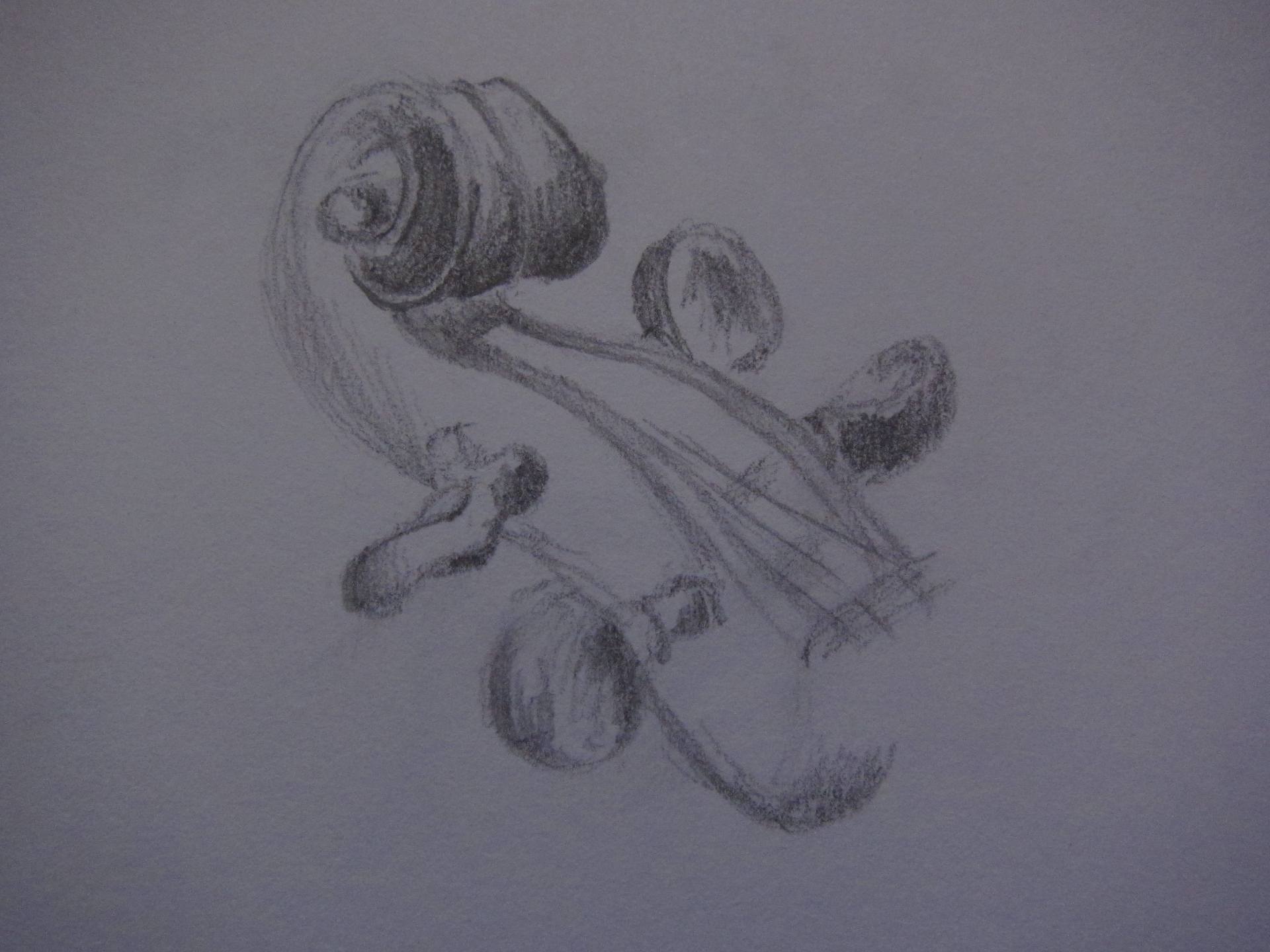 1920x1440 Sketch Of Violin Scroll Drawing - Violin Scroll Drawing
