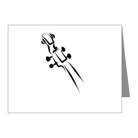460x460 Violin Drawing Greeting Cards - Violin Scroll Drawing
