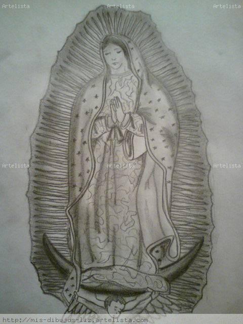 480x640 la virgen de guadalupe blanqa lizzy rb - Virgen De Guadalupe Drawing