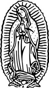 160x288 la virgen de guadalupe drawings - Virgen De Guadalupe Drawing