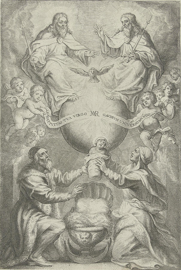 605x900 presentation of the blessed virgin mary, philip fruytiers drawing - Virgin Mary Drawings