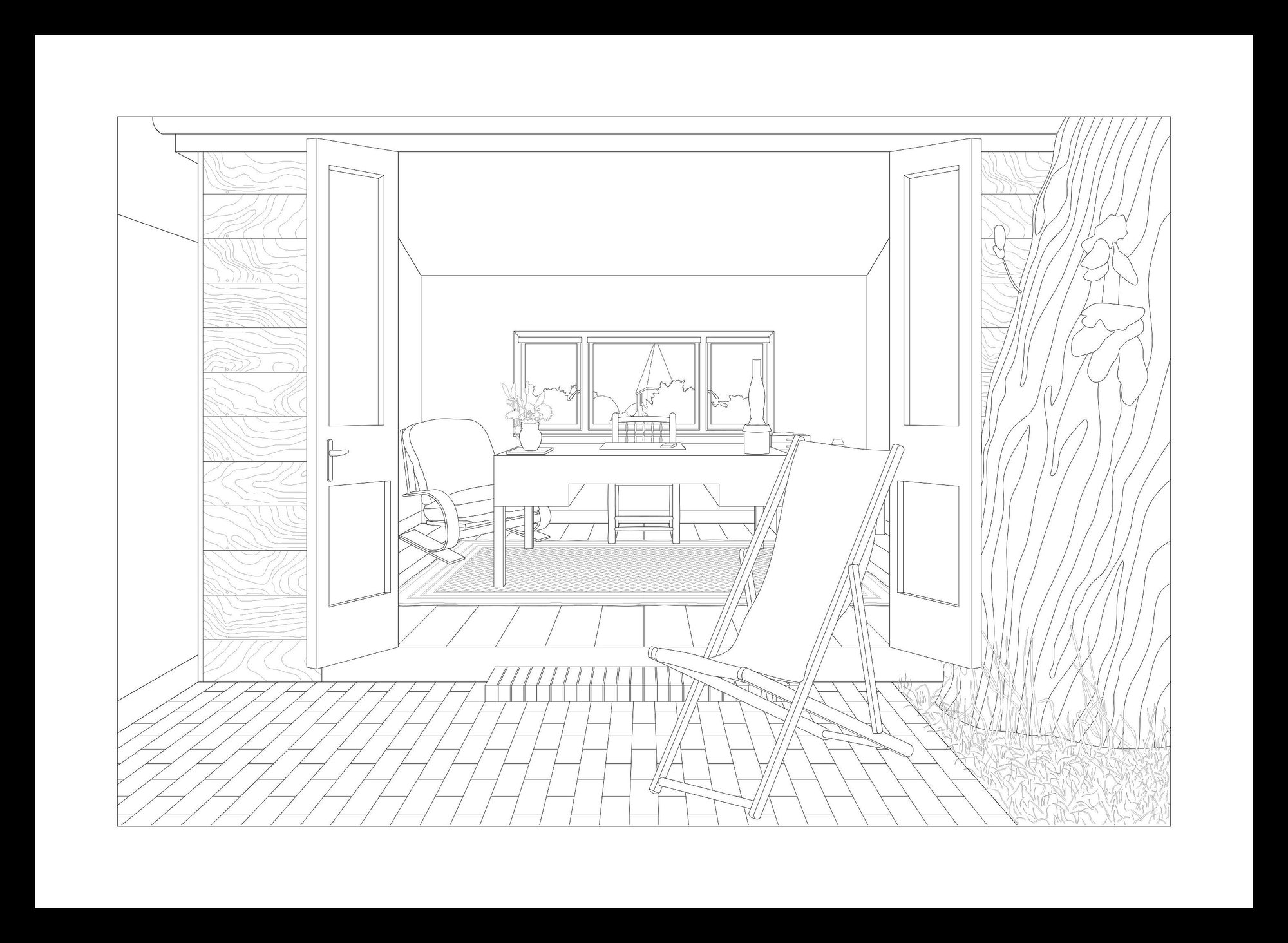 2000x1464 dogma, room of one's own virginia woolf, search drawings - Virginia Drawing