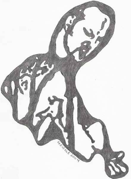 441x600 edsel virus drawing - Virus Drawing