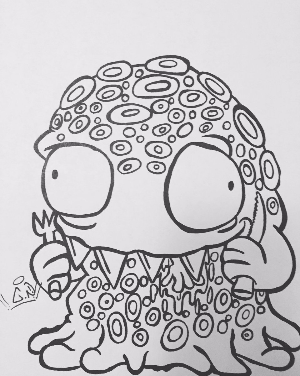 960x1200 nastyroachdrawings on twitter flesh eating virus - Virus Drawing