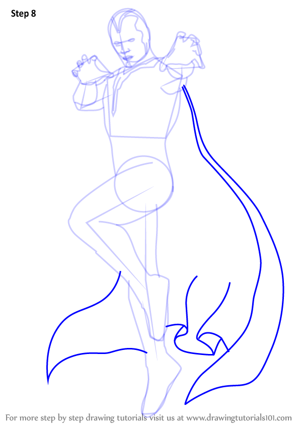 598x844 learn how to draw vision from captain america civil war - Vision Drawing