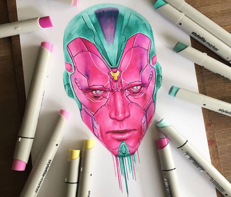 750x640 vision pencil drawing - Vision Drawing