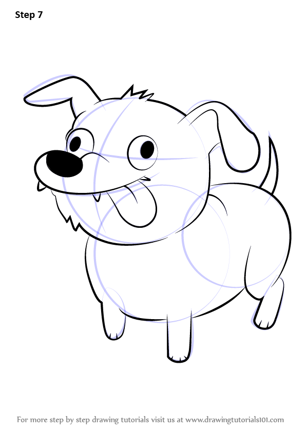 596x842 How To Draw Comic Dog - Visit Drawing