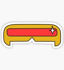210x230 visor drawing stickers redbubble - Visor Drawing
