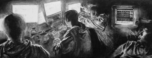 640x246 Supplies For Charcoal Drawing Clara Lieu - Visual Drawing