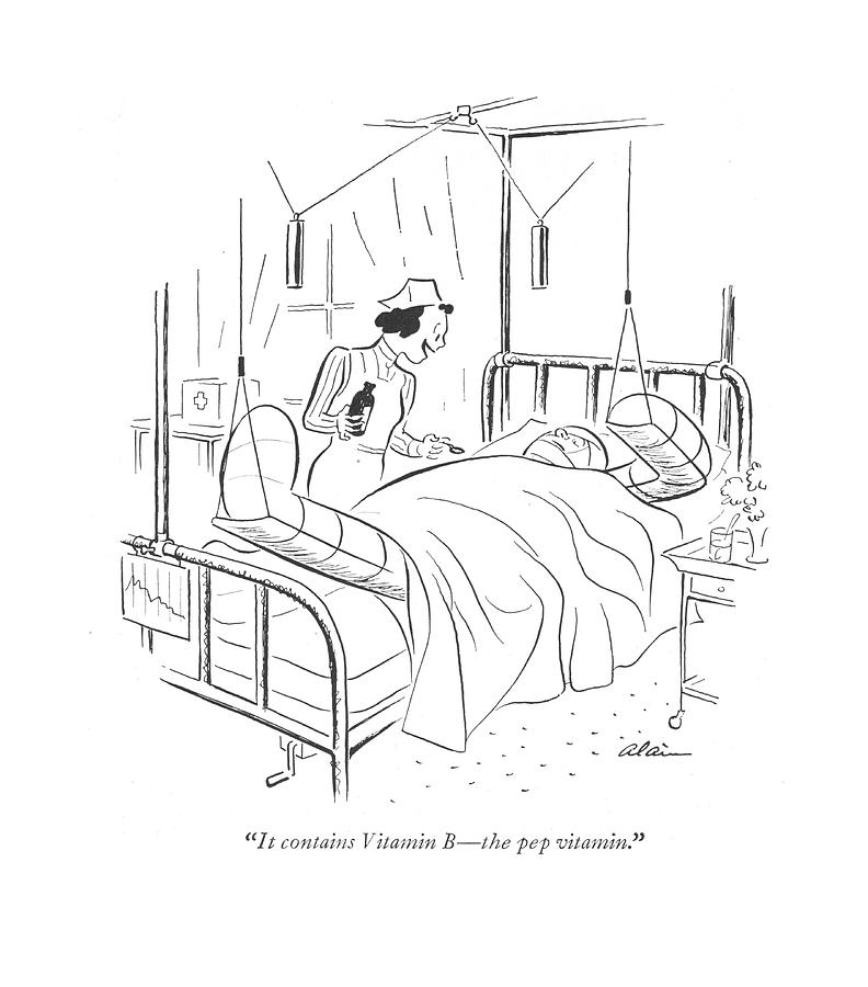 792x900 it contains vitamin b - Vitamin Drawing